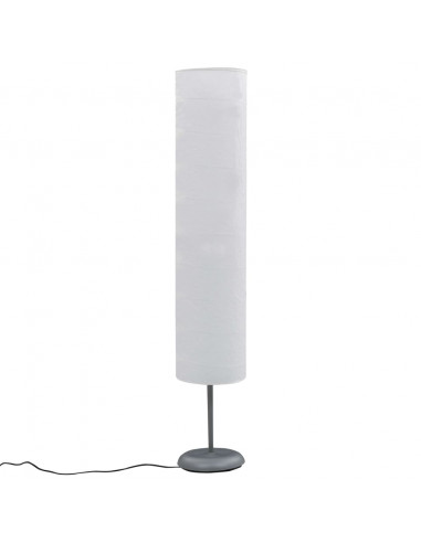Lampada da Pavimento con Supporto 121cm Bianca E27