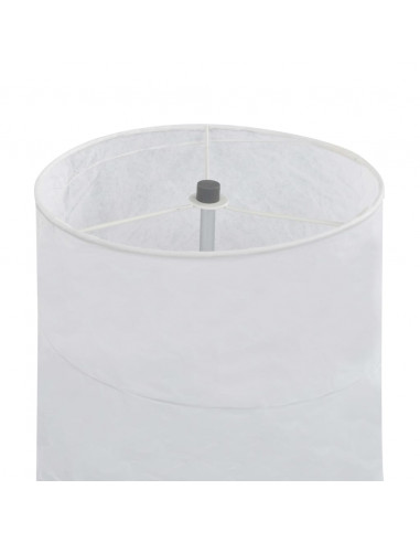 Lampada da Pavimento con Supporto 121cm Bianca E27