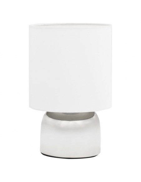 Lampade da Tavolo 2 pz Pulsanti Touch Bianche E14