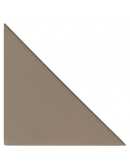 Pannelli Murali 12 pz Cappuccino 30x30 cm in Similpelle 0,54 m²