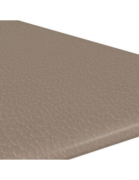 Pannelli Murali 12 pz Cappuccino 30x30 cm in Similpelle 0,54 m²