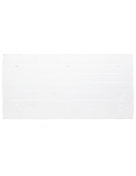 Pannelli Murali 3D 10 pz Grigio Chiaro 100x50 cm EPS