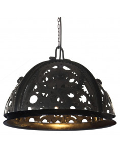 Lampada Industriale da Soffitto Design Ruote 45 cm E27 2