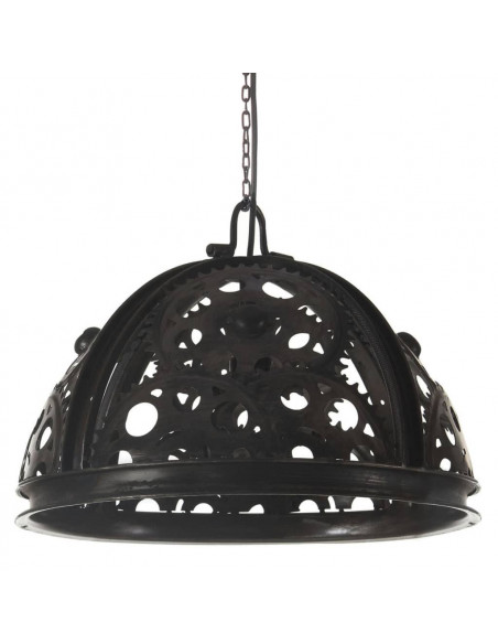 Lampada Industriale da Soffitto Design Ruote 45 cm E27