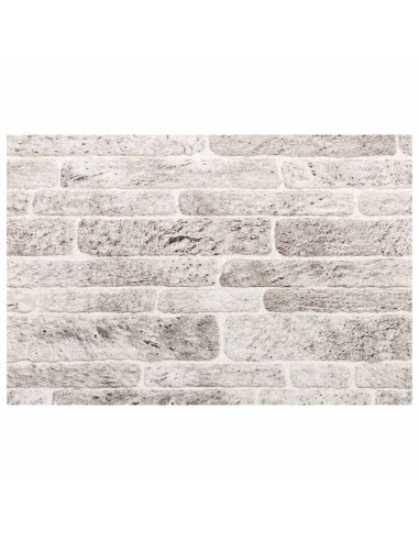 Pannelli Murali 3D 10 pz Grigio Chiaro 100x50 cm EPS