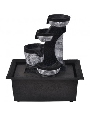 Fontana da Interno con Luci a LED in Poliresina