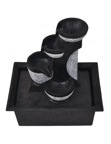 Fontana da Interno con Luci a LED in Poliresina