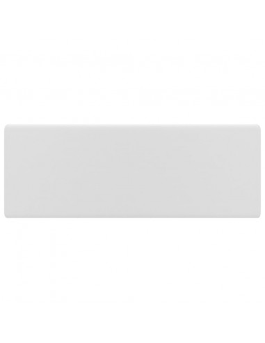 Lavabo Troppopieno Quadrato Bianco Opaco 41x41cm Ceramica