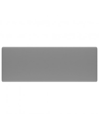 Lavabo Troppopieno Cubico Grigio Chiaro Opaco 41x41cm Ceramica