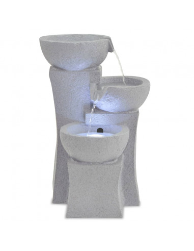 Fontana da Interni con Luce a LED in Poliresina