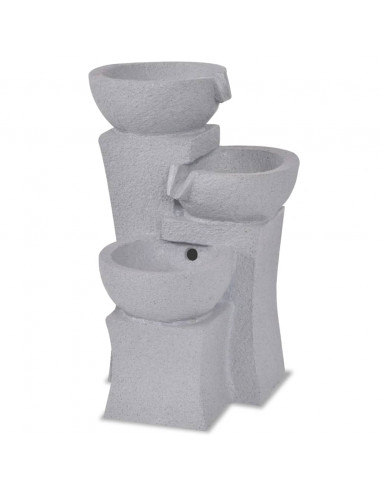 Fontana da Interni con Luce a LED in Poliresina