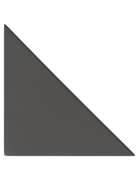 Pannelli Murali 12 pz Grigi 30x30 cm in Similpelle 0,54 m²