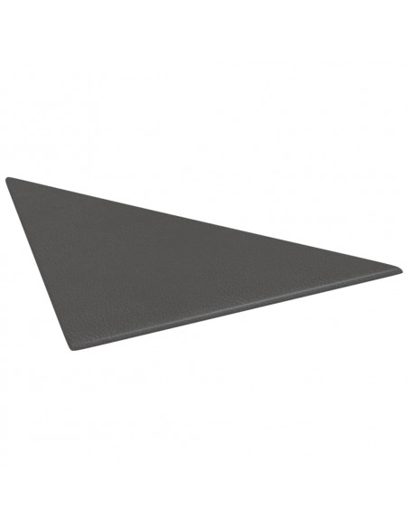 Pannelli Murali 12 pz Grigi 30x30 cm in Similpelle 0,54 m²