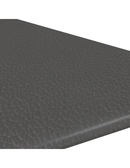 Pannelli Murali 12 pz Grigi 30x30 cm in Similpelle 0,54 m²
