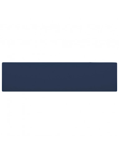 Lavandino con Troppopieno in Ceramica Blu Scuro