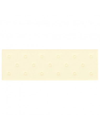 Pannelli Murali 12 pz Crema 90x30 cm in Similpelle 3,24 m²