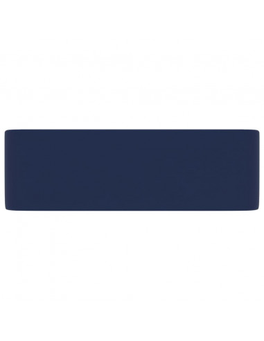 Lavandino Luxury Blu Scuro Opaco 41x30x12 cm in Ceramica