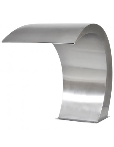 Cascata da Giardino in Acciaio Inossidabile 45x30x60 cm