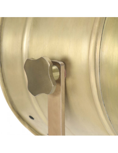 Lampada da Terra a Treppiede Legno Massello di Mango 165 cm