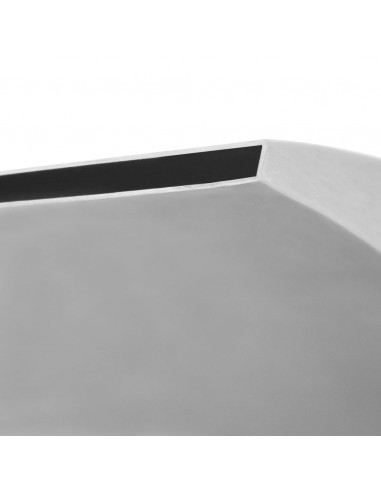 Fontana per Piscina in Acciaio Inossidabile 30x9x26 cm Argento