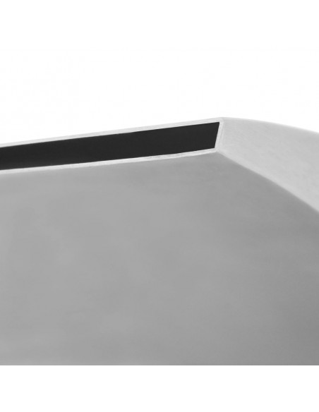 Fontana per Piscina in Acciaio Inossidabile 30x9x26 cm Argento