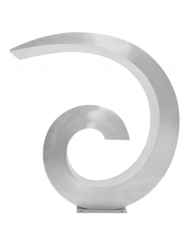 Fontana per Piscina in Acciaio Inossidabile 50x30x53 cm Argento