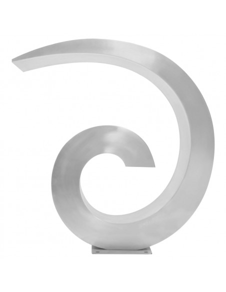 Fontana per Piscina in Acciaio Inossidabile 50x30x53 cm Argento