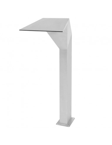 Fontana per Piscina in Acciaio Inossidabile 50x30x90 cm Argento