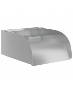 Cascata con LED 30x34x14 cm in Acciaio Inox 304 2