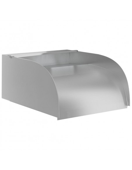 Cascata con LED 30x34x14 cm in Acciaio Inox 304