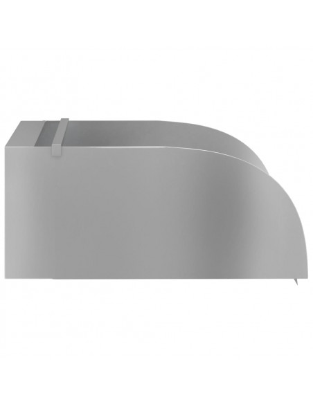 Cascata con LED 30x34x14 cm in Acciaio Inox 304