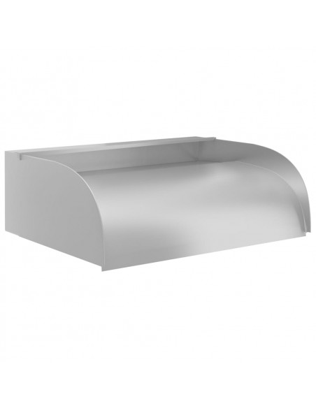 Cascata con LED 45x34x14 cm in Acciaio Inox 304