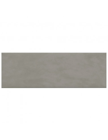 Pannelli Murali 12 pz Grigio Chiaro 90x30 cm Velluto 3,24 m²