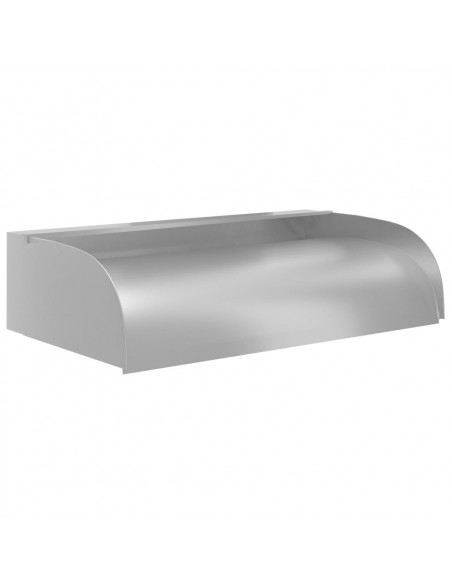 Cascata con LED 60x34x14 cm in Acciaio Inox 304