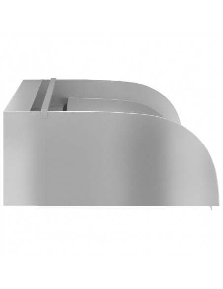 Cascata con LED 60x34x14 cm in Acciaio Inox 304