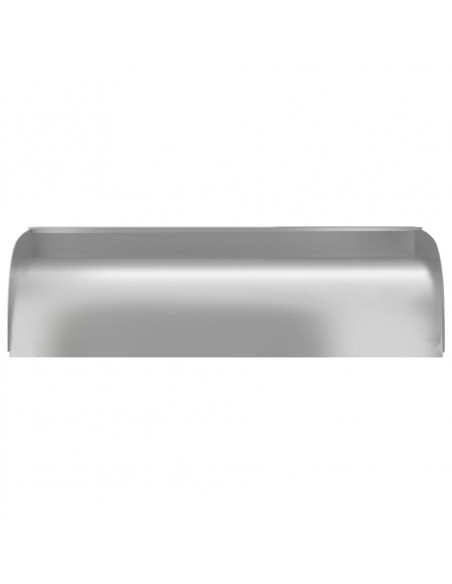 Cascata con LED 60x34x14 cm in Acciaio Inox 304