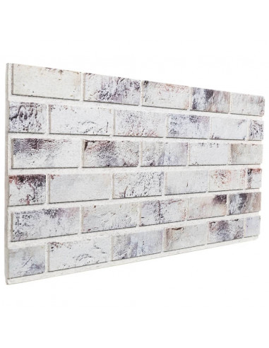 Pannelli Murali 3D 10 pz Grigio Chiaro 100x50 cm EPS