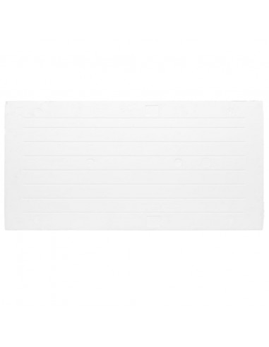 Pannelli Murali 3D 10 pz Grigio Chiaro 100x50 cm EPS