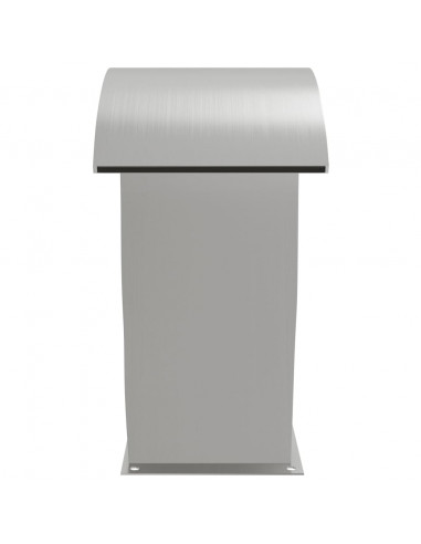Fontana per Piscina 22x60x70 cm in Acciaio Inox 304