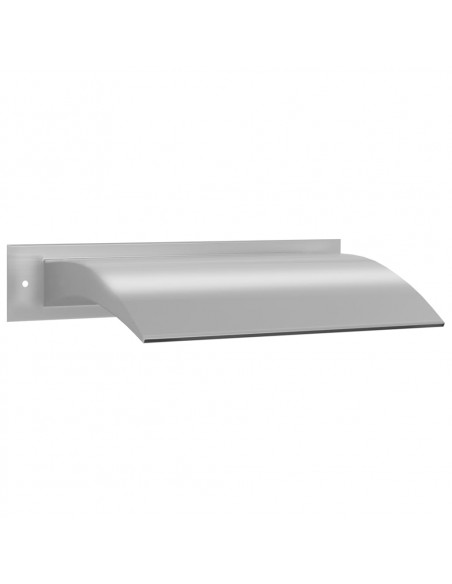 Fontana per Piscina Argento 45x9x26 cm in Acciaio Inox