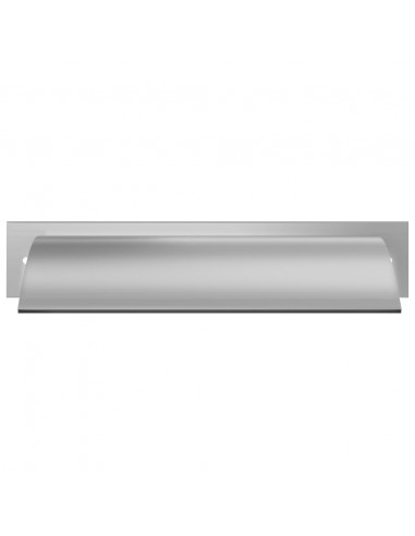 Fontana per Piscina Argento 45x9x26 cm in Acciaio Inox