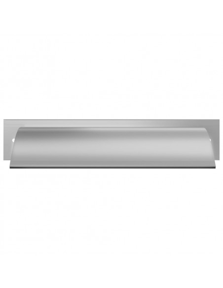 Fontana per Piscina Argento 45x9x26 cm in Acciaio Inox