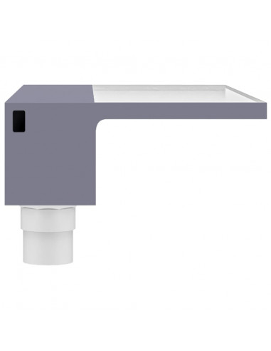 Sfioratore a Cascata con LED RGB Acrilico 45 cm