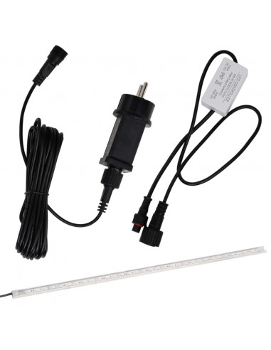 Sfioratore a Cascata con LED RGB Acrilico 45 cm