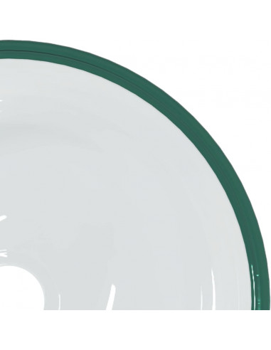 Lavandino in Vetro Temperato 30x12 cm Trasparente