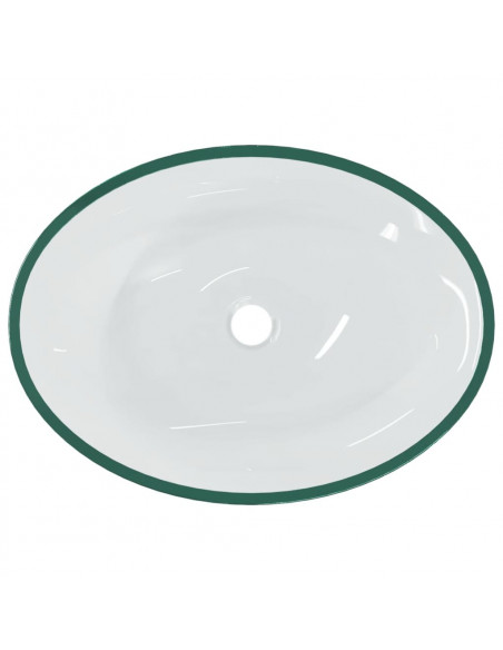 Lavandino in Vetro 50x37x14 cm Trasparente