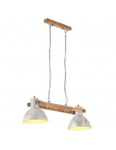 Lampada a Sospensione Industriale 25 W Argento 109 cm E27 2