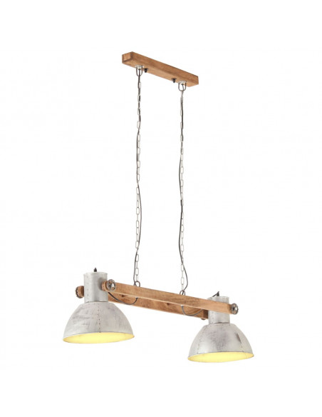 Lampada a Sospensione Industriale 25 W Argento 109 cm E27