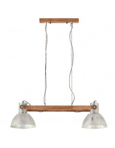 Lampada a Sospensione Industriale 25 W Argento 109 cm E27 2