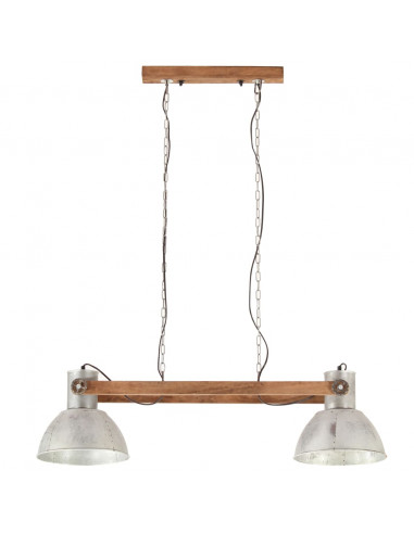 Lampada a Sospensione Industriale 25 W Argento 109 cm E27